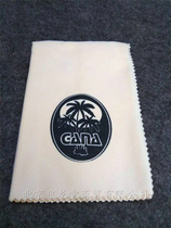 Musical instrument clean guitar rubbed cloth black tube sax long flute cleaning cloth wipes