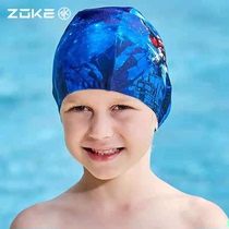 ZOKE Zhouke Childrens Swimming Cap Boy Comfortable Swimming Cap Transformers Car Story Spider-Man Cloth