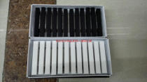 Wenhuatang Chalk brush 12 packs White Pastel stick color Chalk White color Chalk Powder Crayon Black