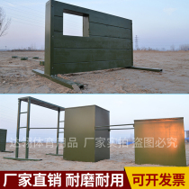 400 m obstacle troops complete set of physical fitness training Mobile 400 m outdoor high wall low pile Net equipment