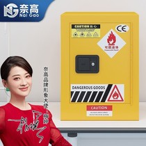 Nay High Industrial Chemicals Explosion Prevention Cabinet Double Lock Laboratory Dangerous Goods Acid-Base Reagent Cabinet Fireproof Gas Cylinder Safety Cabinet