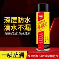 Indoor water leakage repair spray waterproof crack durable glue curing polyester pool ceramic moisture-proof latex paint