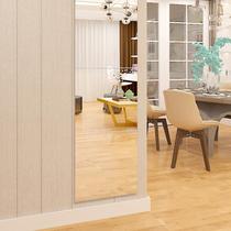 Paste hole-free wardrobe wall mirror Built-in mirror Self-adhesive space-saving glass Full-length mirror wall multi-function
