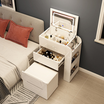 Dresser Bedroom Modern simple storage cabinet One-piece small apartment Net red ins with lights Nordic light luxury makeup table