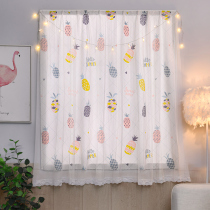 Magic Sticker Curtains Free to install Bedroom Teenage Stickup Style 2021 New Easy Shading Cloth Small Windows