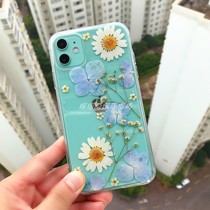 Teenage girl Mate30 Yonsei Flower phone shell iPhone12 Custom Nova7Pro glory 30S embroidered ball Reno4SE