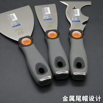 Japan Fukuoka Stainless Steel Clean Knife Oil Ash Knife Thickened Type Shovel Knife Putty Knife Powder Wall Shoveling Knife Paint Scraper