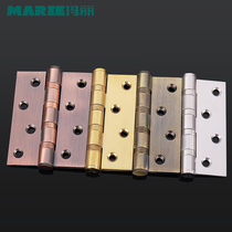 Mary Mute Bearing Stainless Steel Hinge 4 Inch House Door Thickened Hinge Hinge 1 Only Fit