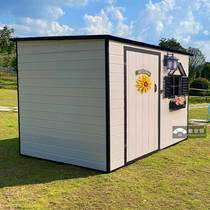 Outdoor tool room garden storage room courtyard sundry room assembly board room detachable waterproof and leak-proof small house