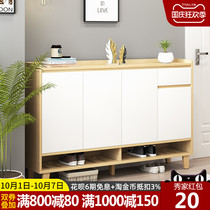 Nordic shoe cabinet home door large capacity simple modern multi-function entrance hall Hall Hall storage cabinet