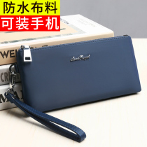 Handbag male small hand grab bag Oxford cloth hand grip bag canvas hand carrying bag nylon long wallet cloth art mobile phone bag