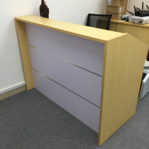 Front desk reception desk welcome desk cashier consulting desk board style fashion front desk simple modern customizable front desk