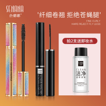 Color Nana starred mascara female waterproof fiber long curly natural persistent without fainting and no-makeup official flagship store