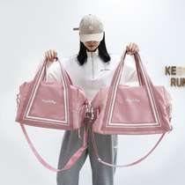 Travel Bag Large Capacity Woman Short Fitness Bag Dry Wet Separation Student Hand Light Containing Bag Waterproof Luggage Bag