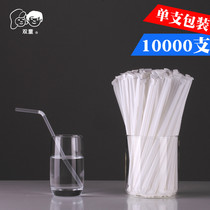 10000 Soton manufacturer independent paper disposable plastic pliable pregnant women month drinking straw 70711