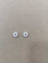 Original Panasonic 6-disc movement in and out of the disc gear 15 teeth