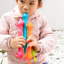 Orff musical instrument wooden trumpet harmonica whistle toy childrens early education teaching aids kindergarten playing instrument