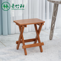 Bamboo folding small stool Home Changing Shoes Stool Modern Minima Adults Small Benches Outdoor Portable Maza Chairs