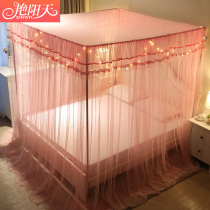 Princess Wind mosquito net 1 8m bed 1 5 three open doors 2 m minimalist for home landing 2 0x2 2x2 3 anti-print account