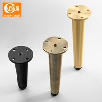 Bathroom copper cabinet foot TV cabinet metal foot support leg furniture sofa coffee table increased brass cabinet foot adjustable