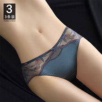 Japanese Durgge Briefs Lady Lace Sexy Crotch Flirting Fashion Girl Burst Mid-Waist Shorts