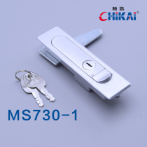MS730-1-2 distribution box switch cabinet Cabinet cabinet hardware industrial cabinet door lock zinc alloy flat bounce lock