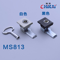 MS813AE box door lock middle cabinet door lock Ritto cabinet lock high and low voltage switch cabinet door lock square word door lock