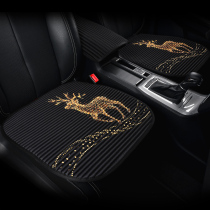 Car seat cushion buckwheat shell single piece without backrest three-piece set single four seasons universal car seat cushion anti-skid car cushion rear row
