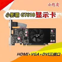 Shenzhou small shadow bully G210 GT610 1G desktop display card HD stock monitoring office display card