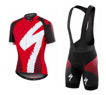 2020 models in spring and summer autumn mountain self car team version short sleeve pants riding suit strap suit for men and women Lightning