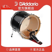 Dadario Evans EQ2 24 BD24GB2 inch transparent bottom drum leather