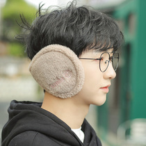 Add velvet earmuff winter warm earmuff winter men's earmuff Korean version of antifreeze earmuff windproof cold riding ear protection