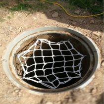 Well cover anti-fall net manhole safety net rain well sewage well sewer protection net sand power well cover net pocket