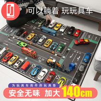 1:32 childrens toy crawling mat city traffic scene map car model Road parking lot mat carpet
