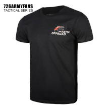 726 Army fans new Summer Tactics Leisure pure cotton short sleeves T-shirt mens round printed bottom sweatshirt youth