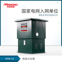 10kv cable branch box DFW-12 630A high voltage cable transfer box iron shell stainless steel one in and one out