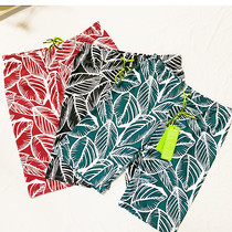 Mens Beach Pants Summer Loose Large Size Pants Korean Casual Seaside Flower Shorts Couple Swimwear Swim Trunks Big Boxer