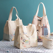 Bento bag Hand bag Japanese lunch box bag rice bag bag bag handbag bag fashion canvas