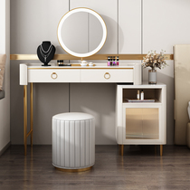  Light luxury rock board dresser Modern simple small apartment bedroom makeup table Net red makeup table storage cabinet one