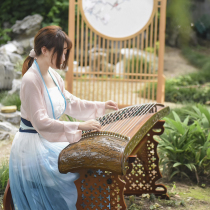 Yongle Guzheng Nanmu carving piano adult professional performance test instrument teaching high-grade guzheng piano beginner piano