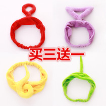 Lovely antenna baby wash face hair band hair band hair band pull girls sell cute headscarf accessories to send to girlfriends roommates