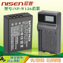 Fuji NP-W126s camera battery XS10 charger XT30 XT30 XT10 XT20 XT3 X100V XA7 X100F X100F
