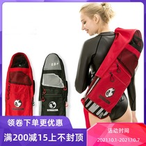 scubalism shoulder kit professional snorkeling three treasure bags diving flippers bag portable bag