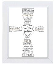 The Grandparent Gift Precious Godson Frame Baptismo