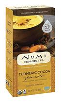 Numi Organic Tea Turmeric Cocoa 24 Servings Gold