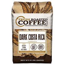  Dark Costa Rica Tarrazu Whole Bean Fresh Roasted