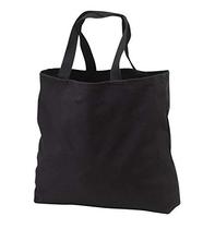 Heavy Cotton Denim Convention Reusable Tote Bag (Bl