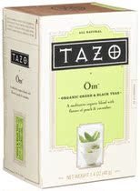 Tazo Peachy Green Organic Green Black Teas 20-Coun