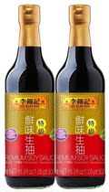 2 Lee Kum Kee Premium Soy Sauce 16 9-Ounce Bott