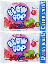 4 pack Charms Blow Pops 5 2-oz Extra Value Bag